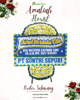 Papan Bunga Duka di Bathin Iii