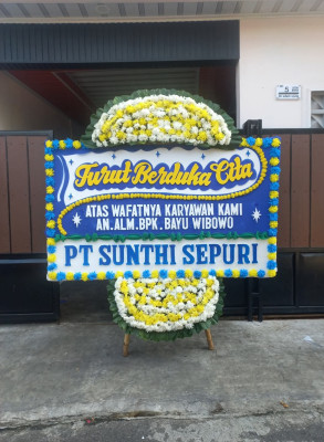 Papan Bunga Duka di Bathin Iii